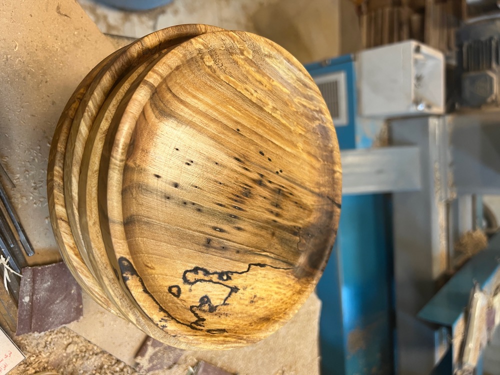 پیش دستی میوه خوری چوبی