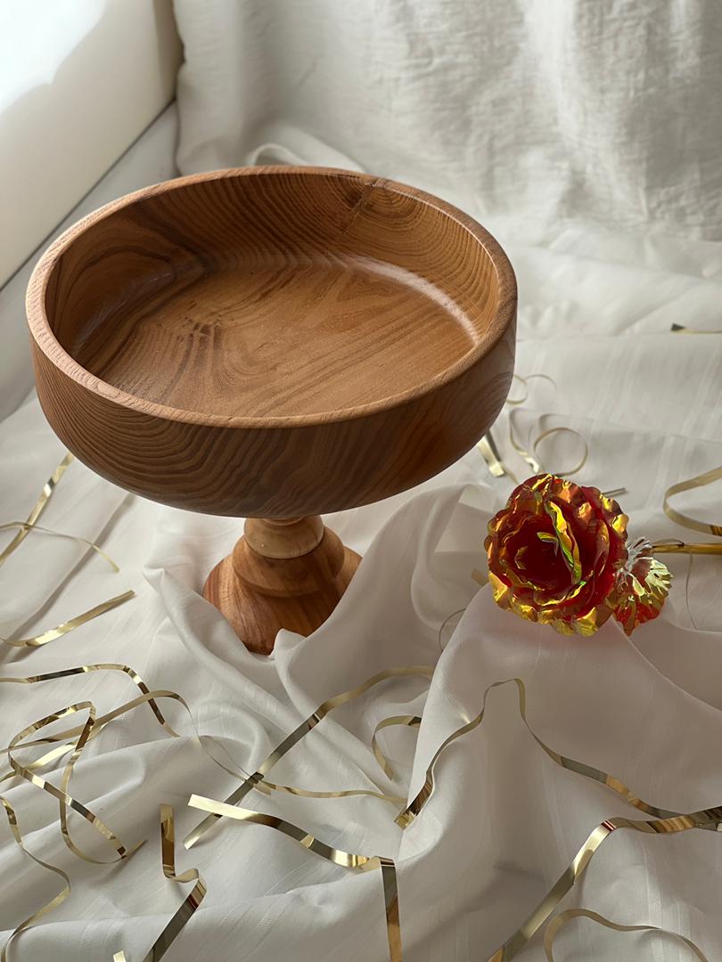 آجیل خوری چوبی