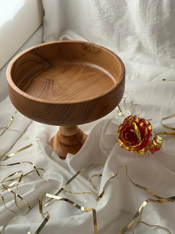 آجیل خوری چوبی