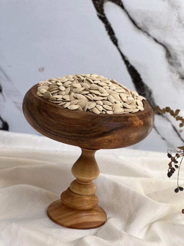 آجیل خوری چوبی خمره ای